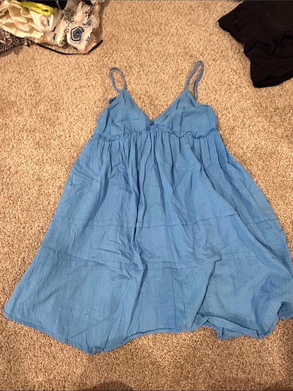 wild fable Sky Blue Lightweight Spaghetti Strap Chemise